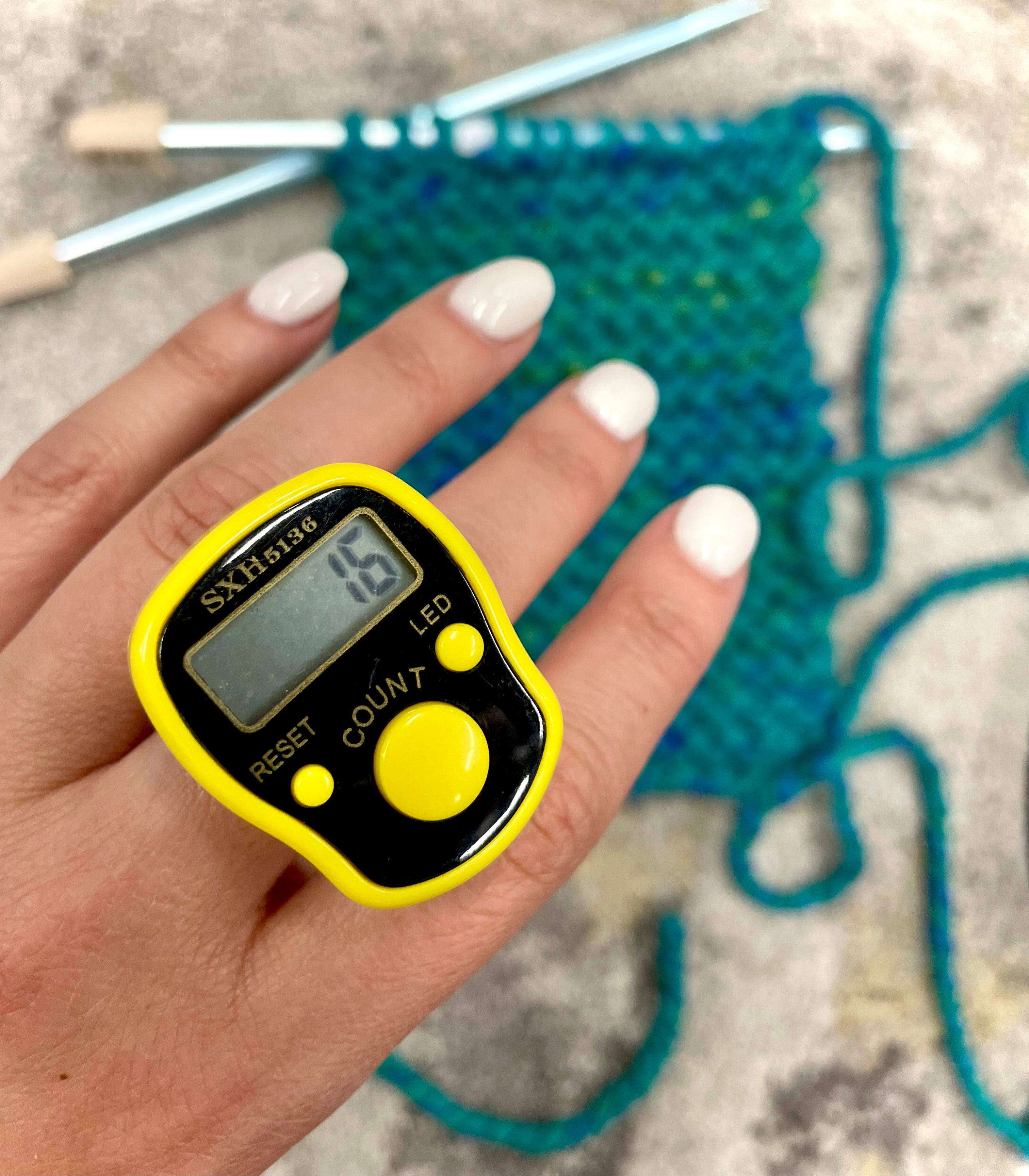 Finger Counter for Knitting - E6 Electric Counter